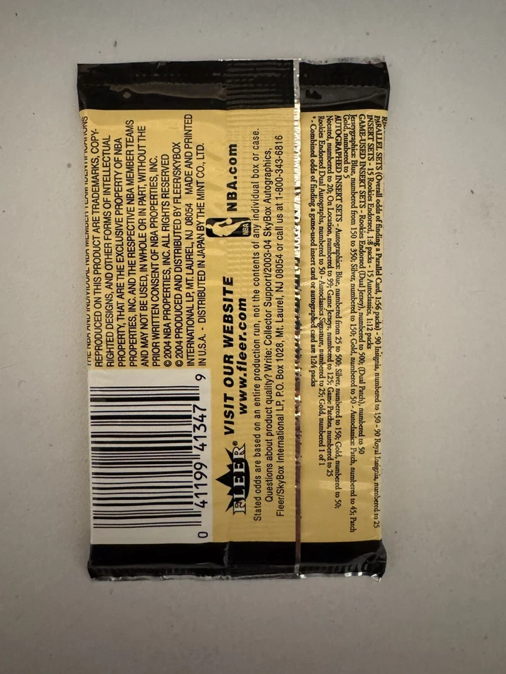 2003-04 SKYBOX AUTOGRAPHICS Retail Pack LeBron James RC Year Basketball Sealed - Image 2 of 4