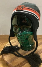 YOUTH BOYS COLUMBIA OREGON STATE BEAVERS WINTER HAT BLACK OSFM VGC O3