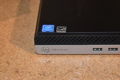 HP Prodesk 400 G3 Tiny Mini Micro PC G4400T 8GB RAM 256GB SSD