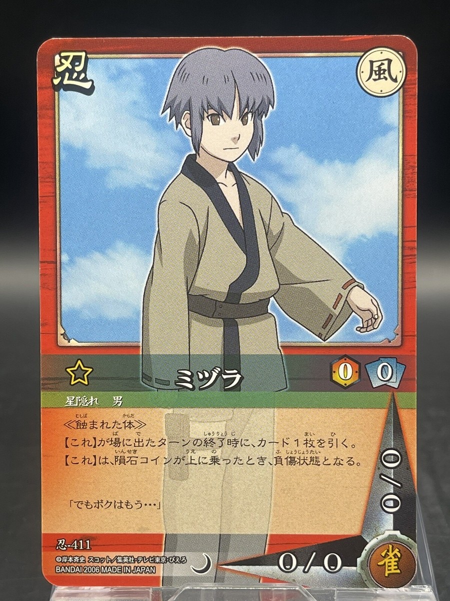 Naruto Trading Card Game Japanese TCG Shinobi-411 Mizura | eBay