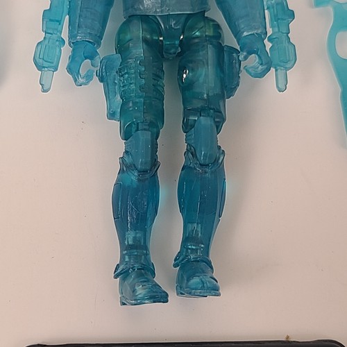 GI Joe Cobra Mercenary Wraith Clear Blue Variant Figure 25th Anniversary 2008 - Picture 6 of 14