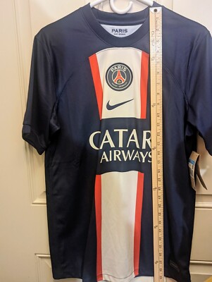 Paris Saint Germain PSG Nike VaporKnit 2018 Home Jersey Navy 894419-411  Mens XL