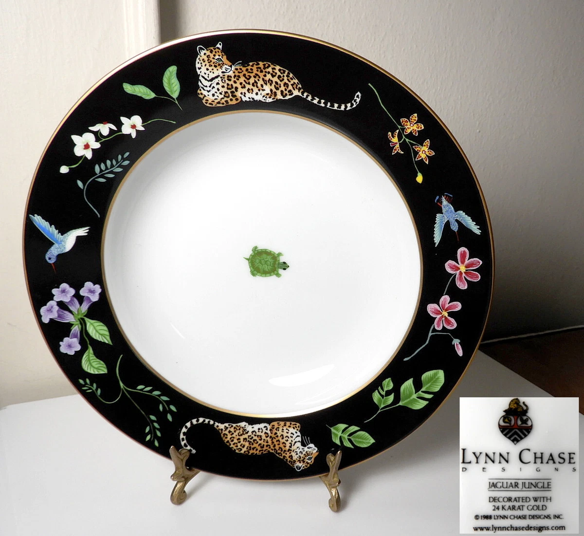Lynn Chase Jaguar Jungle Porcelain Dinnerware products for sale | eBay