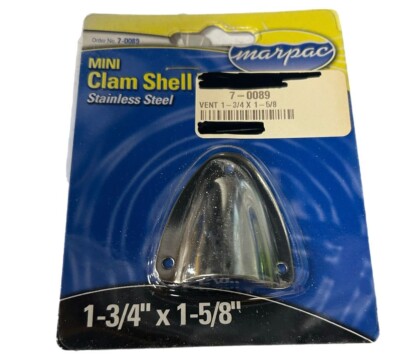 Marpac Mini Clam Shell 1 3/4'' X 1 5/8'' 7-0089