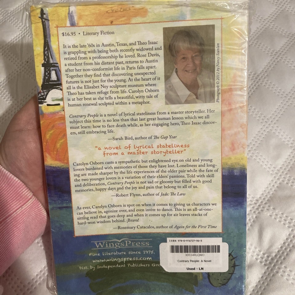 Contrary People by Osborn, Carolyn AUTOGRAPHED COPY 9780916727963 | eBay