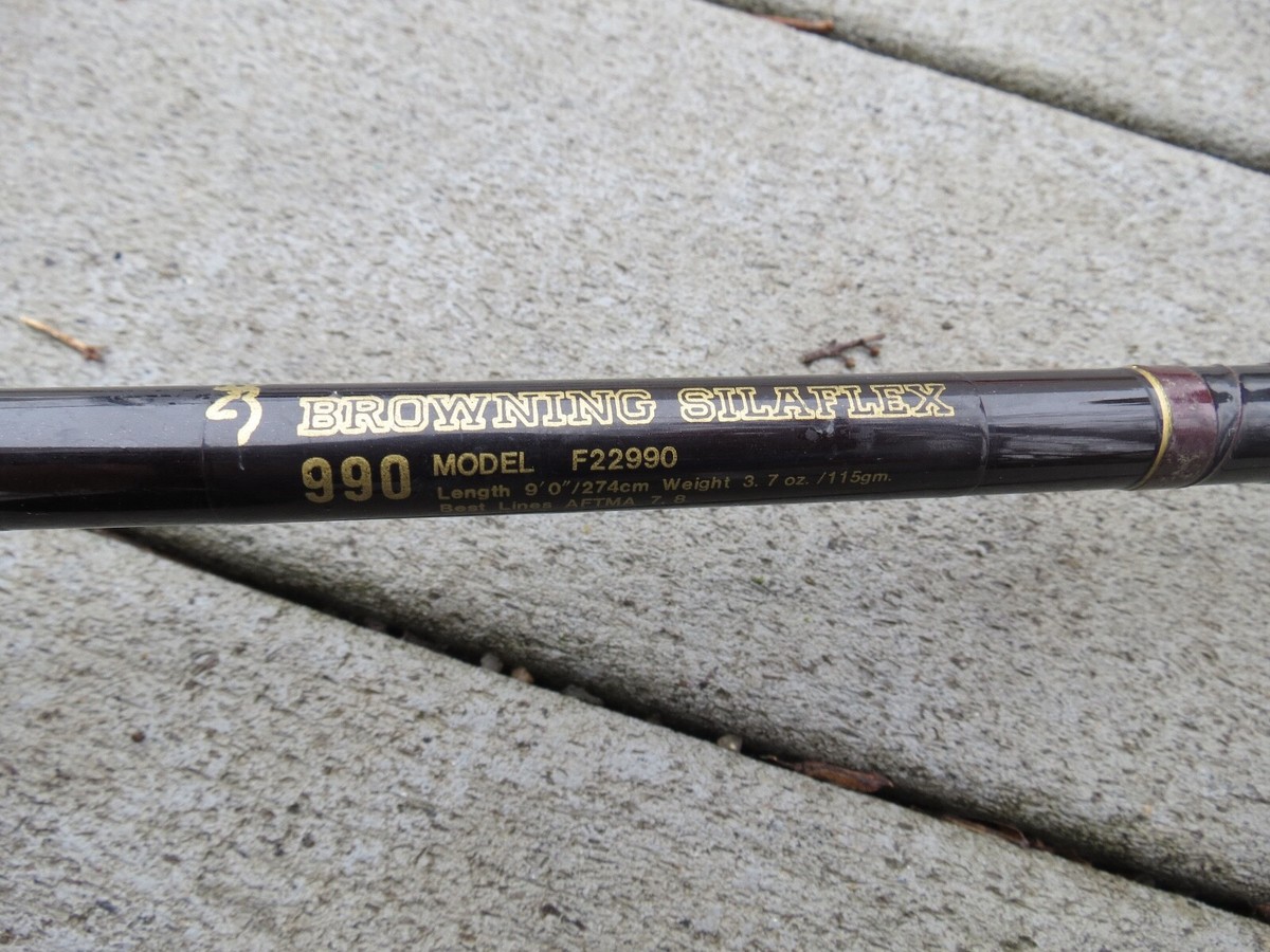 Browning　silaflex 312910 Browning Silaflex 990 Mod. F22990 fly fishing rod 9' (13129) | eBay