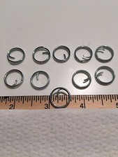 SPLIT RING, 5/8" DIAMETER, PLATED, 1 LOT IS 40 PIECES