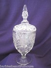 Duncan and Miller Candy Dish Jar With Lid Floral Leaf Pattern EAPG Stunning! — photo 2