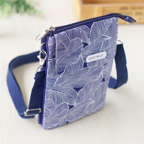 Pastoral Mobile Phone Bag Ethnic Style/Leaves Crossbody Bag Messenger Bag - Picture 7 of 18