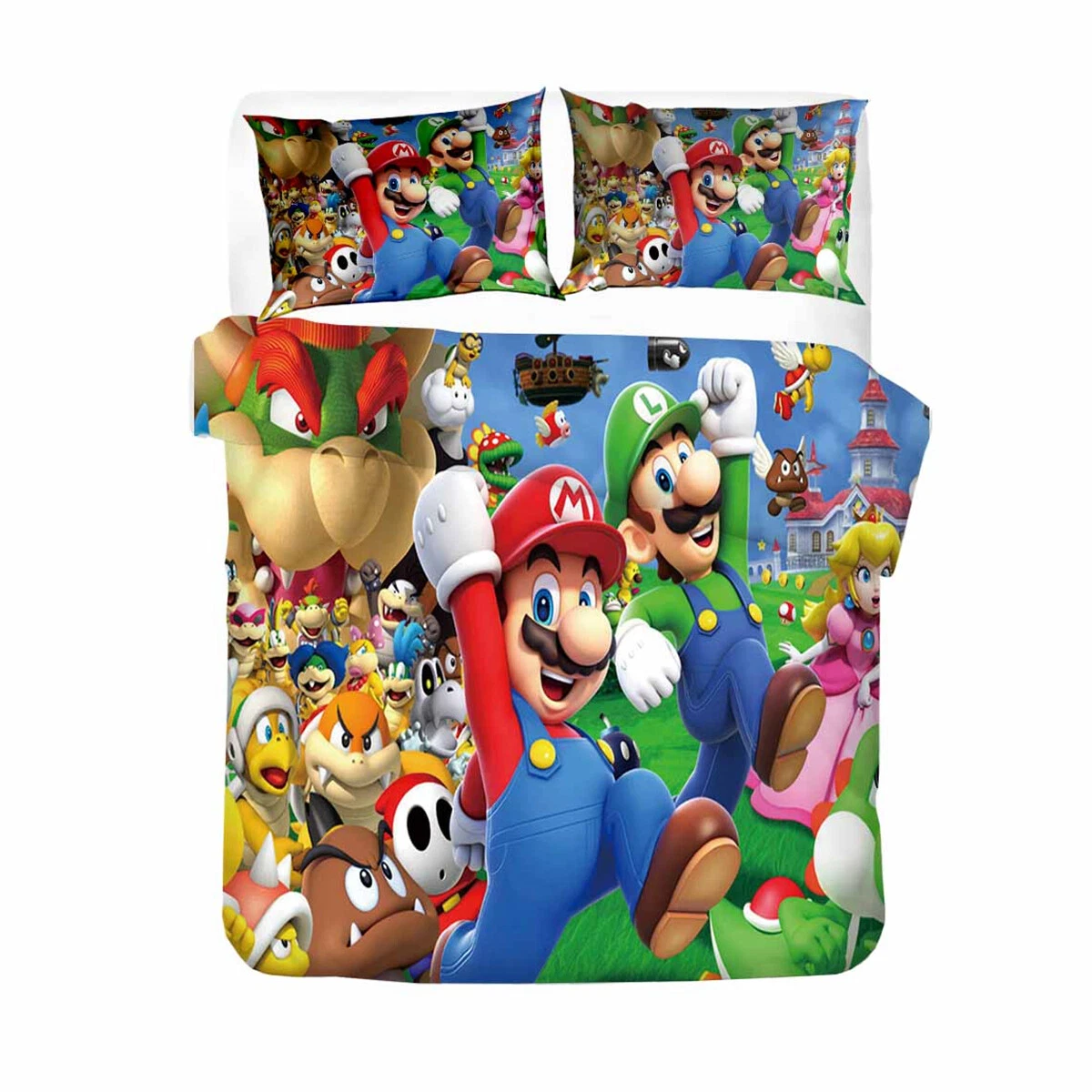 Super Mario Bedding Set, Gift for Friends