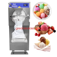 New Fully Automatic Ice Cream Machine For Hard ice cream,Gelato etc 48L/H 110v