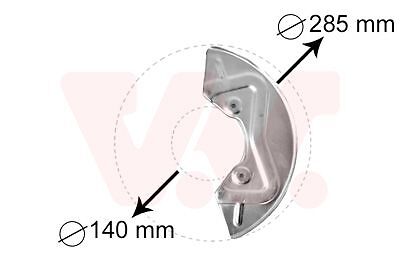 VAN Wezel 5826371 Spritzblech, Bremsscheibe FüR Seat VW-image