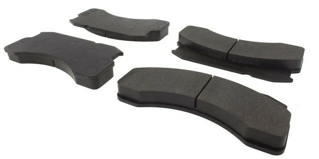 BRAKE PADS FRONT SEMI-METALLIC LEFT & RIGHT SET FOR 1984-1997 FORD LNT9000 - Image 2 of 4