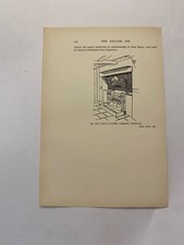 In the White Horse Inn Kersey Suffolk England c. 1926 Print