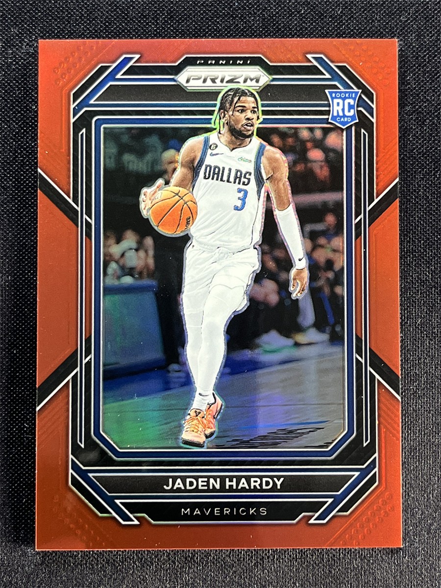 2022-23 Panini Prizm Jaden Hardy #226 Red Prizm RC Rookie Mavericks /299