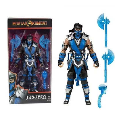 Mortal Kombat Sub-Zero 7'' Gelenk Actionfigur Sammlerstück mit Zubehör