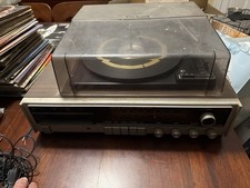 Craig 3203 Vintage Record Player 8 Track Receiver Turntable with Dust Cover