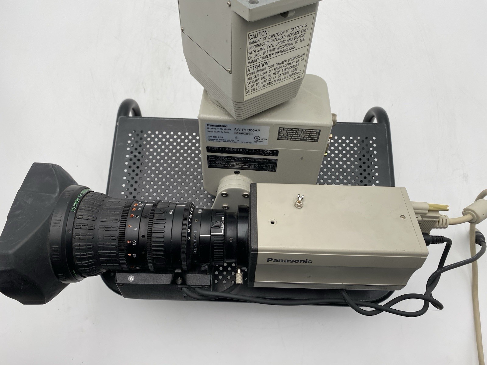 Panasonic Camera AW-E600AP with Fujinon-TV-Z Lens and AW-PH3