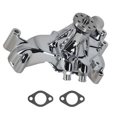 Chrome Aluminum Long Water Pump For Chevy Bbc V8 396-454 69-87 Esp-lwp-524c2 Chrome Aluminum Long Water Pump For Chevy Bbc V8 396-454 69-87 Esp-lwp-524c2