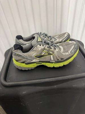 Brooks Adrenaline GTS Green White 1101061D324 Running Shoes Men's Size 9.5