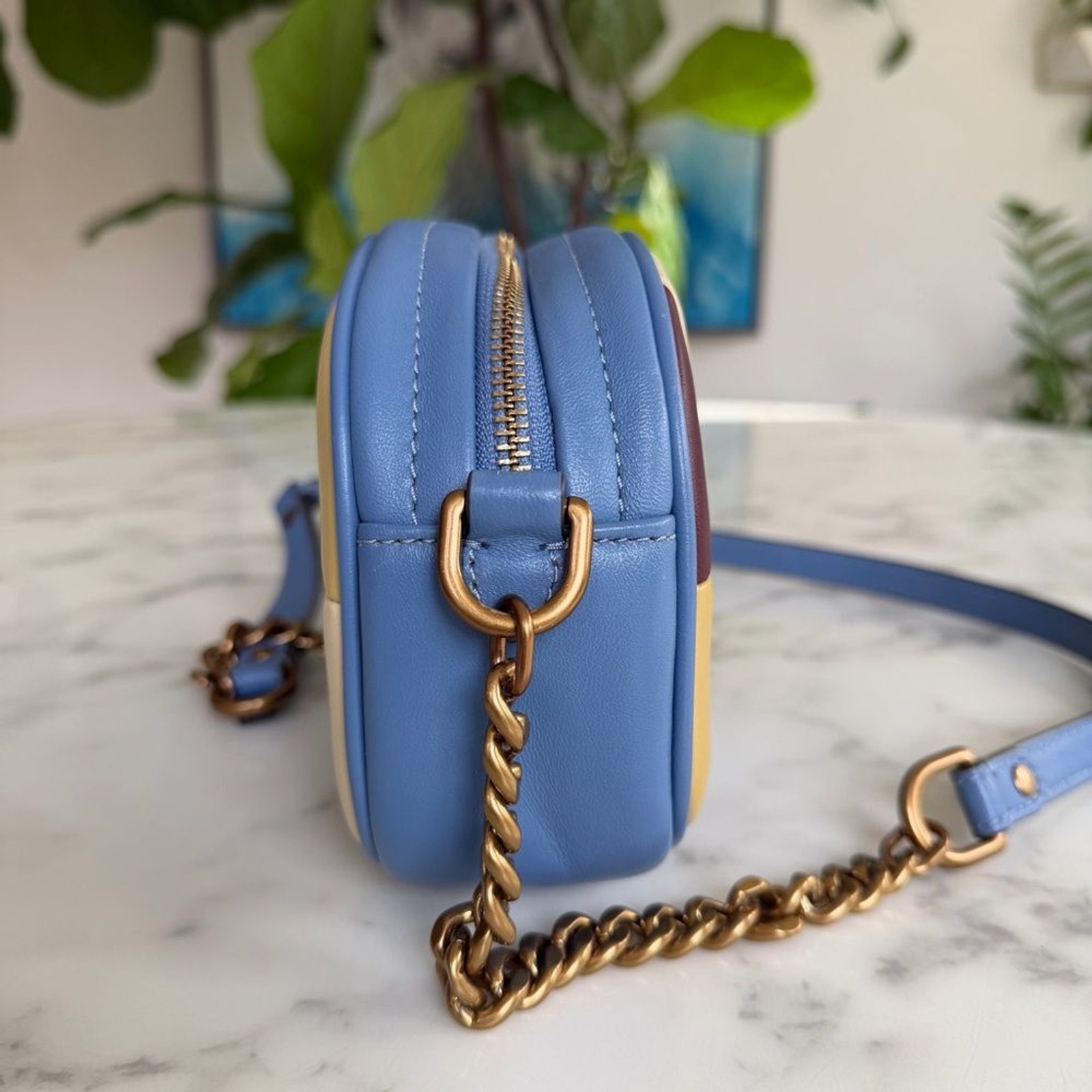 Tory Burch Kira Small Patchwork Camera Crossbody … - image 4