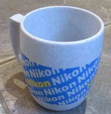 Vintage Nikon Coffee Tea Plastic Mug Cup Photography Camera