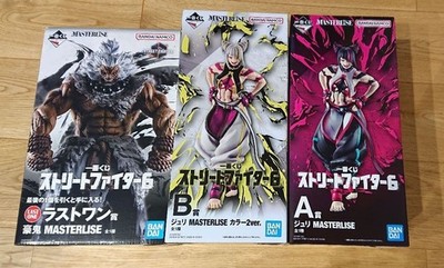 Ichiban Kuji Street Fighter 6 Figure Set of 3 Last One A B Prize Juri Han Goki