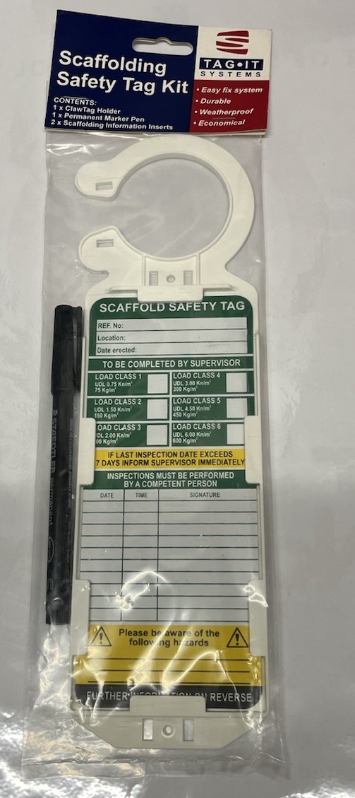 Scaffold Safety Tag Kit