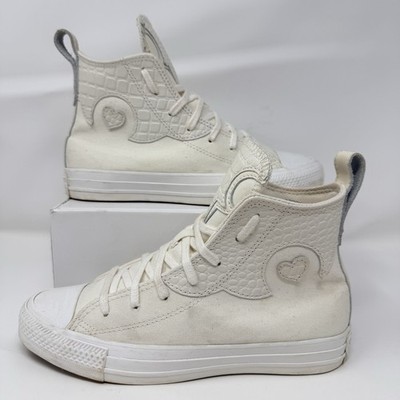 Converse Chuck Taylor All Star High Western Embossed Shoes Women s 6 Men s 4