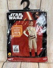 Star Wars Disney Halloween Costume REY Size Medium Child Age 8-10
