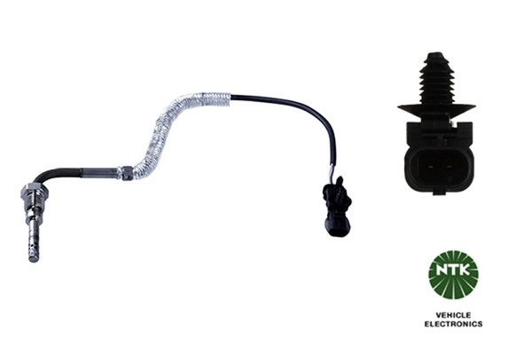 NTK Sensor Abgastemperatur 92432 FüR Volvo XC60 1 SUV 156 V60 155 S80 2 124 V70-image