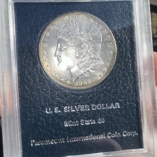 1903 P Morgan REDFIELD NGC Graded MS64 - Picture 1 of 9