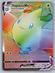 Togekiss VMAX 191/185 Vivid Voltage Secret Rare Holo