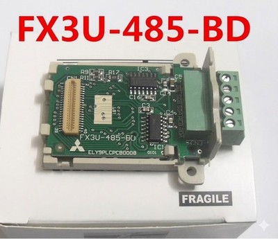 Mitsubishi FX3U-485-BD RS-485 Communication Board MELSEC FX3U PLC Modbus RTU RH