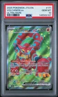 2025 POKEMON JTG EN-JOURNEY TOGETHER ULTRA RARE #171 VOLCANION EX PSA 10