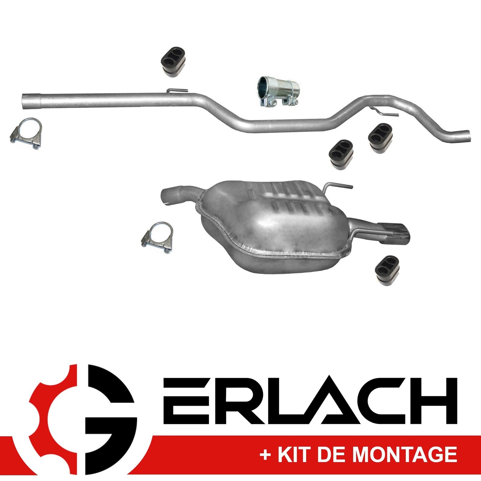 Silencieux échappement Opel Vectra C 1.9 CDTi 120ch 150ch berline 2002-2008