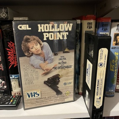 1987 Hollow Point ( In Self Defence ) Big Box Ex Rental VHS Cel Linda Purl