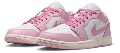Nike Air Jordan 1 Low WMNS Pink White Casual Sneakers DC0774-607 New