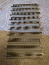 Bachmann Ez Track. 9 Inch/23cm Straight OO Guage Track Pack Of 10 92123a5