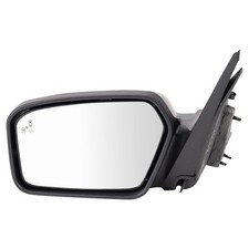 TRQ Left Mirror w/Heat Puddle Light Blind Spot Indicator Ford Fusion Mercury Mil