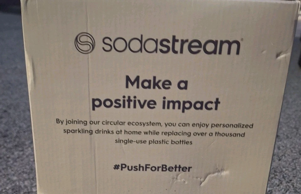 Kit para hacer agua con gas SodaStream Terra azul - nueva caja abierta nunca usada Foto 4 de 4