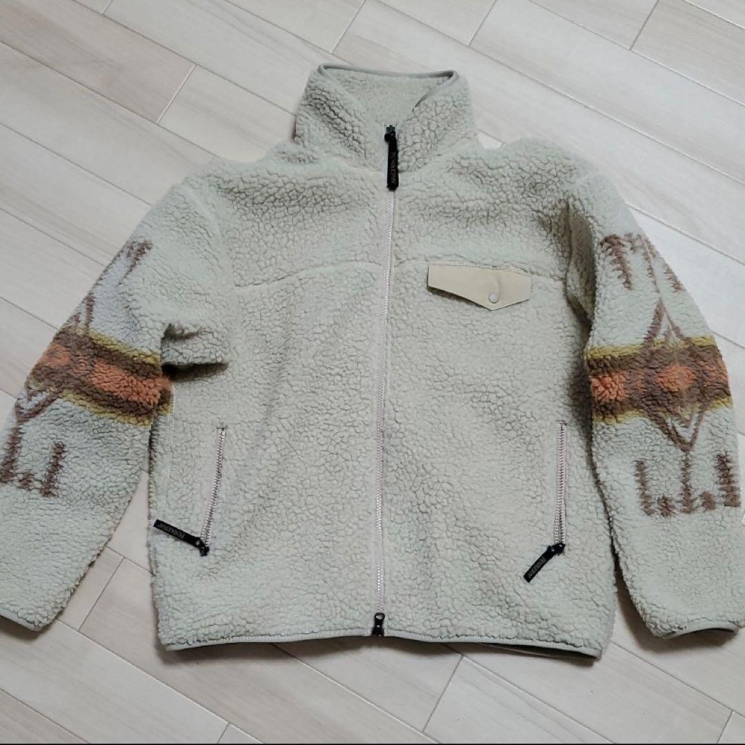 Pendleton x Bafurow Native Pattern Boa Jacket Bei… - image 1