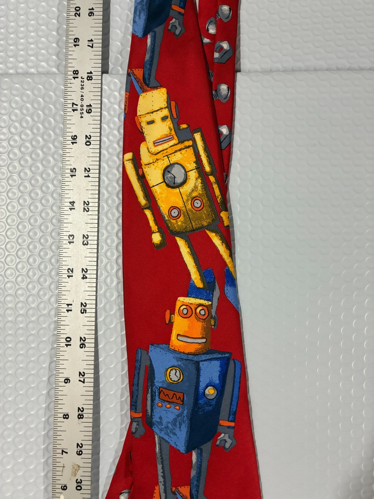 Basic Toy Robots Design Necktie - image 6