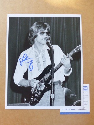 STEPPENWOLF John Kay signed Autogramm signiert auf 20x25 cm Foto  ACOA  COA