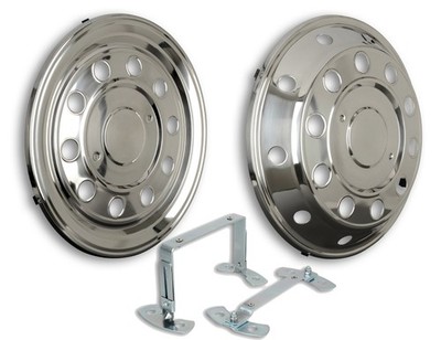 4x Radkappe 22,5'' passend für Iveco Eurotech Stralis Eurostar Radblenden Kapppen