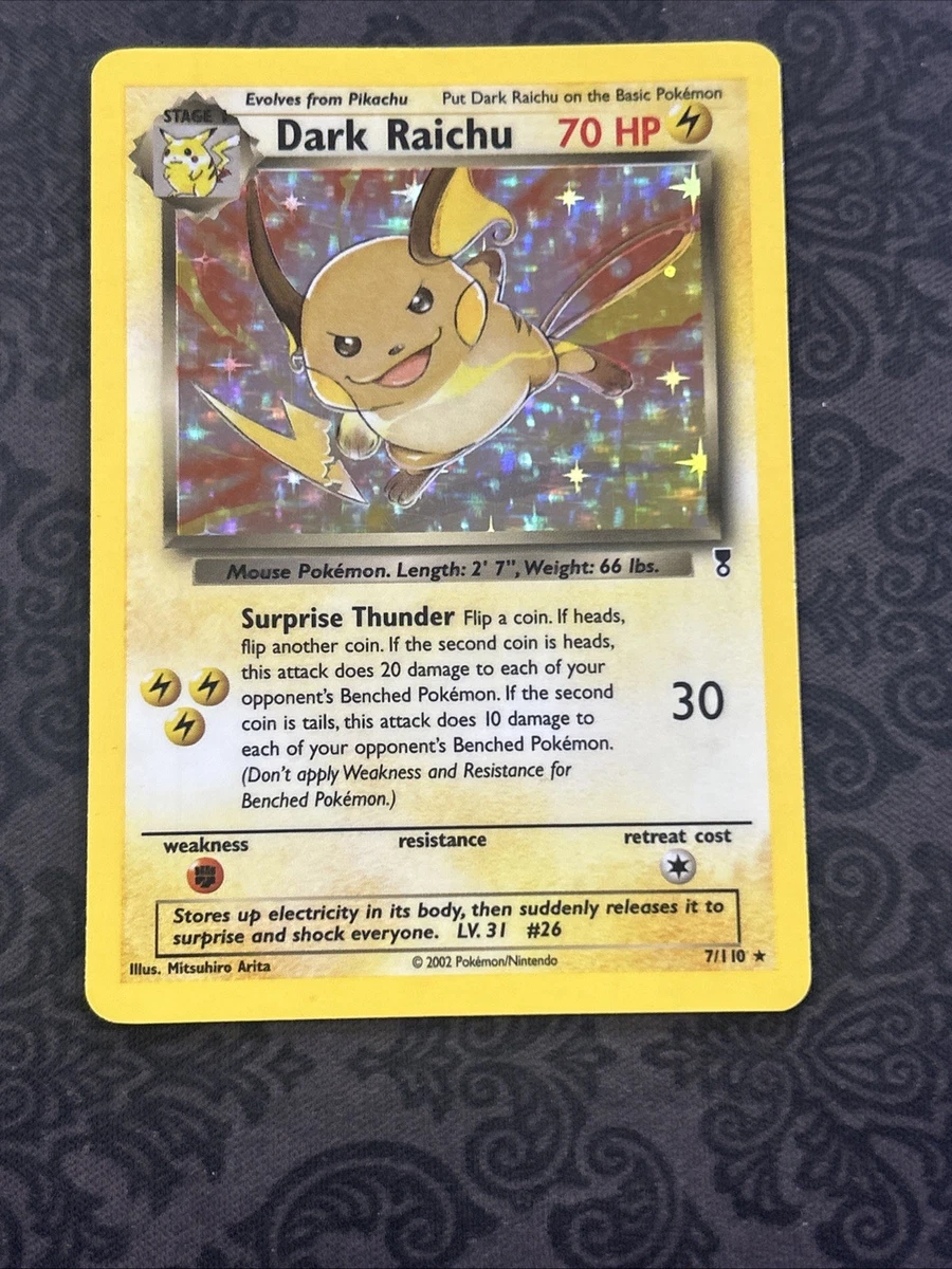 Dark Raichu 7/110 Legendary Collection for sale | eBay