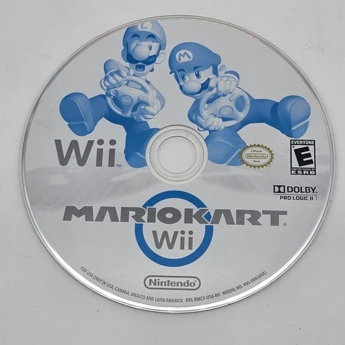 New ListingNintendo Wii Mario Kart 2008 Disc Only