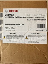 Bosch EHK-08W 7.5kW Electric Heat Kit for BWA Wall-Mount Air Handler 208/240V