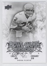 2011 Upper Deck College Football Legends Bowl Game Heroes Doug Flutie 0m0