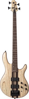 Cort A4ULTRAENB Artisan Series A4 Ultra Ash Bass Guitar. Etched Natural Black